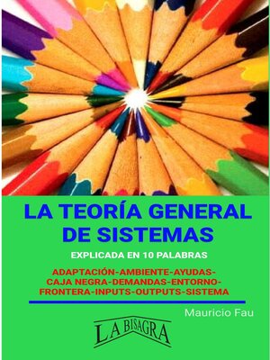 cover image of La Teoría General de Sistemas Explicada en 10 palabras